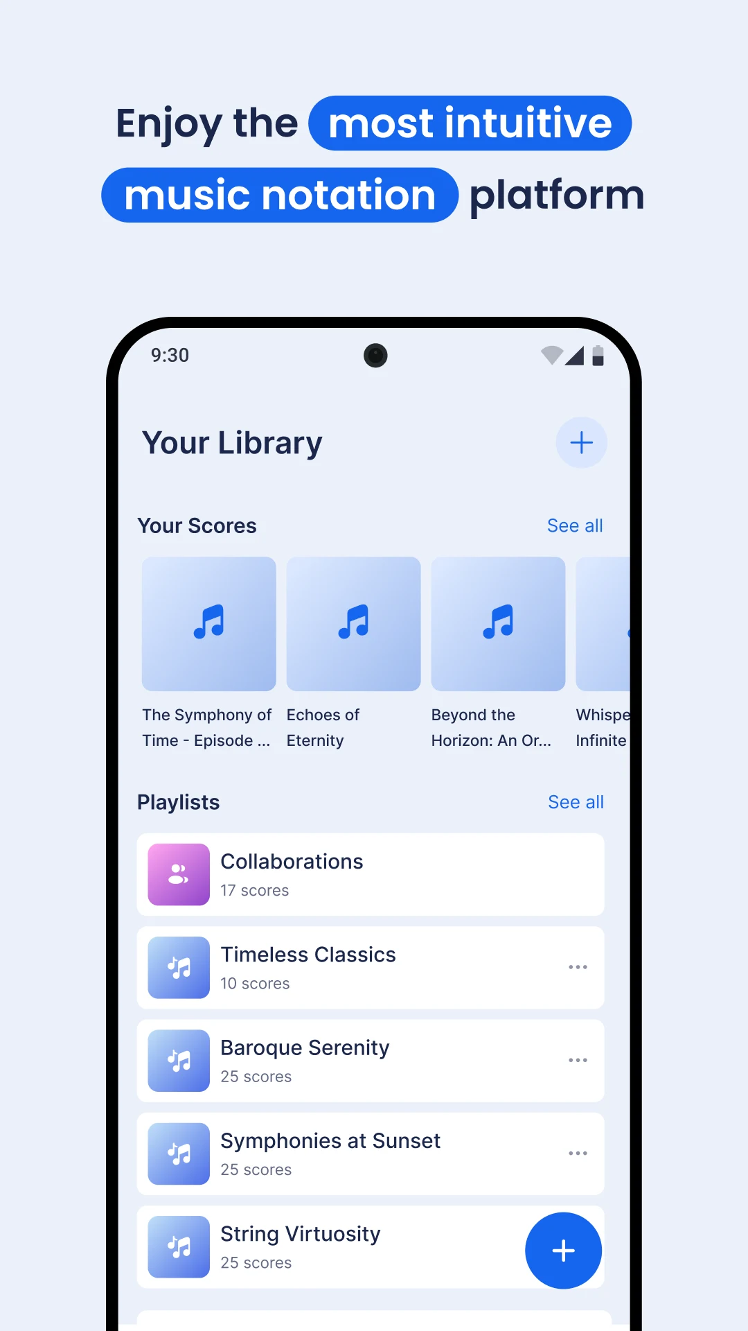 Flat: Music Score & Tab Editor screenshot