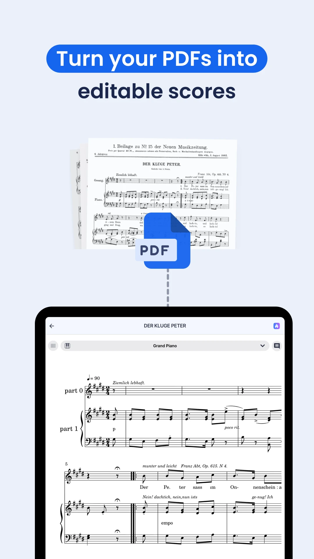 Flat: Music Score & Tab Editor screenshot