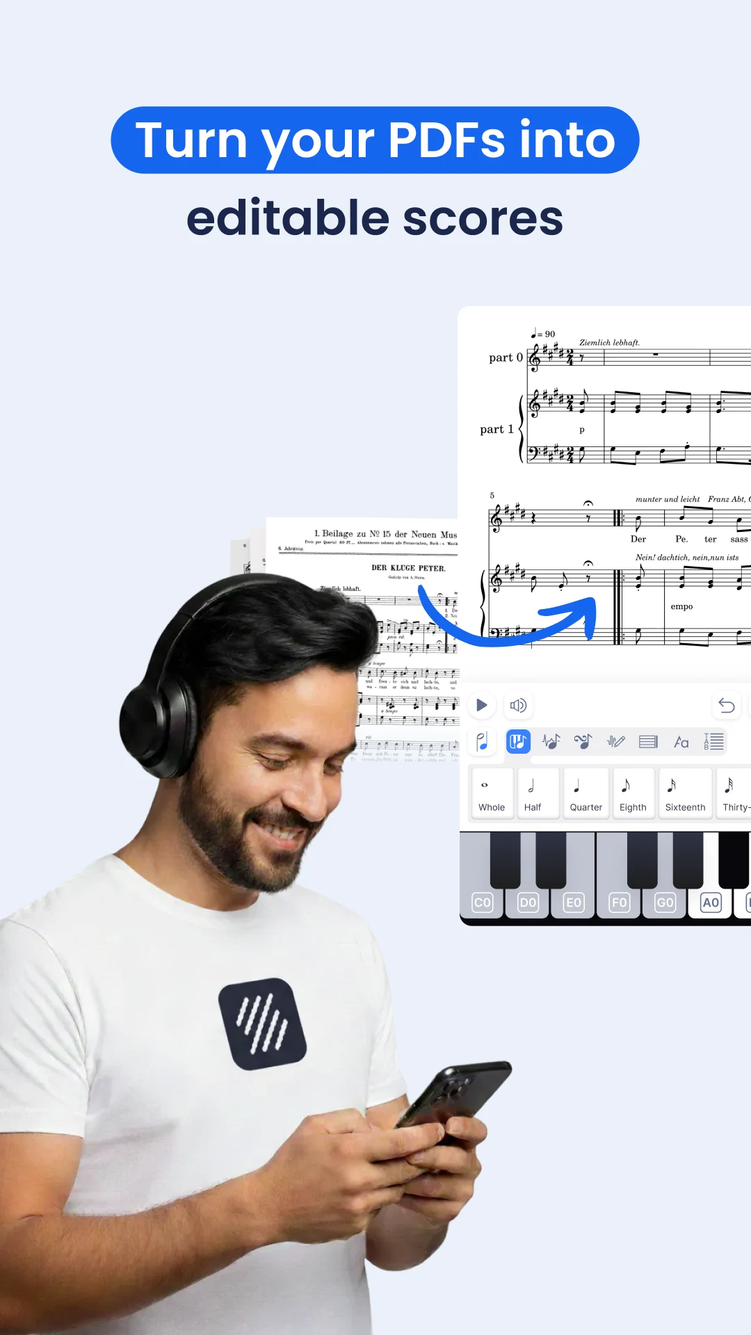 Flat: Music Score & Tab Editor screenshot